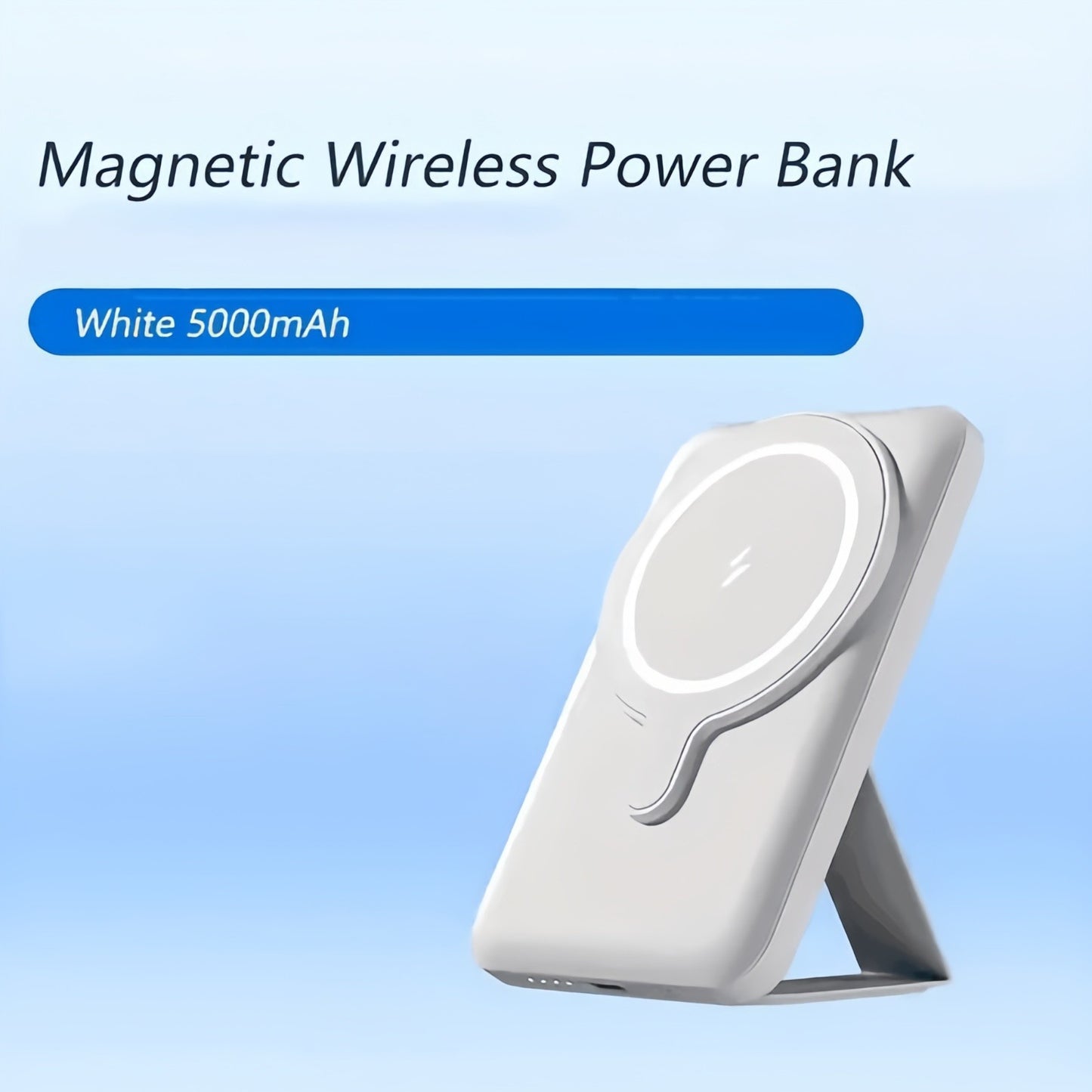 Magsafe Mini Power Bank 5000Mah Wireless Magnetic Power Bank Portable Charger US