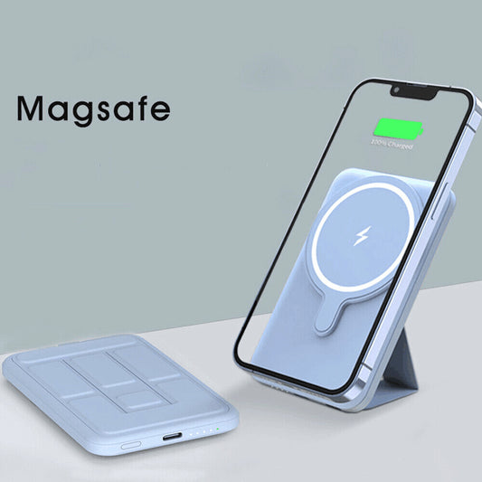 Magsafe Mini Power Bank 5000Mah Wireless Magnetic Power Bank Portable Charger US