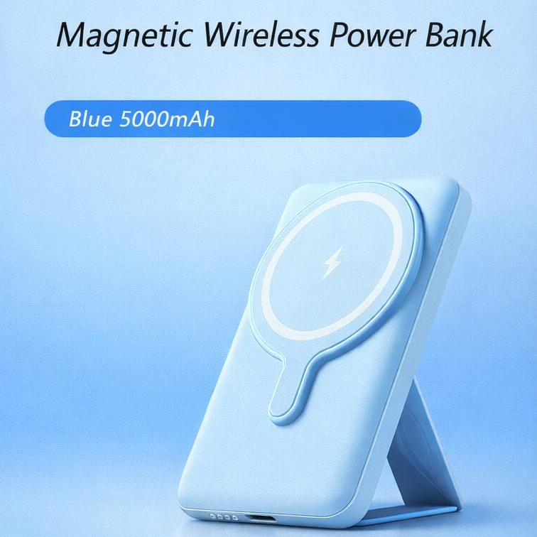 Magnetic Wireless Power Bank 5000mAh