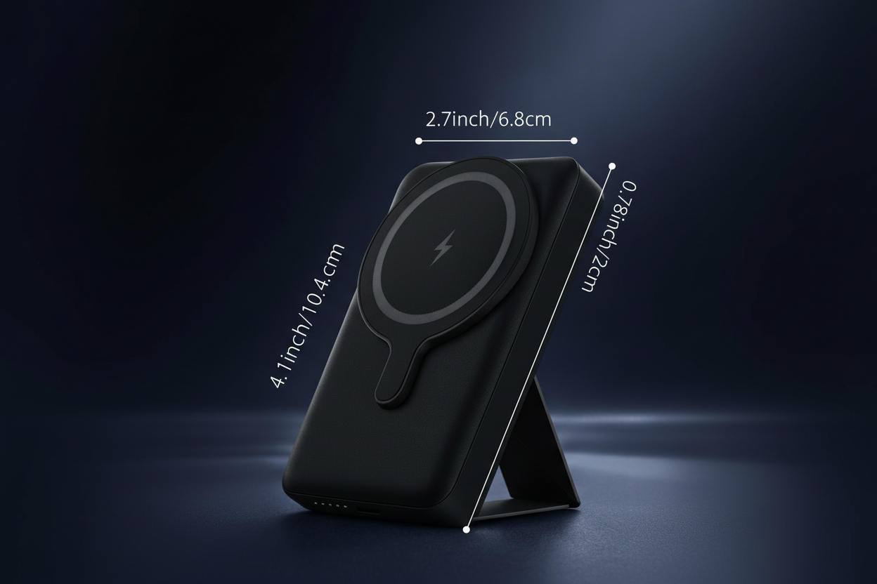 Magsafe Mini Power Bank 5000Mah Wireless Magnetic Power Bank Portable Charger US