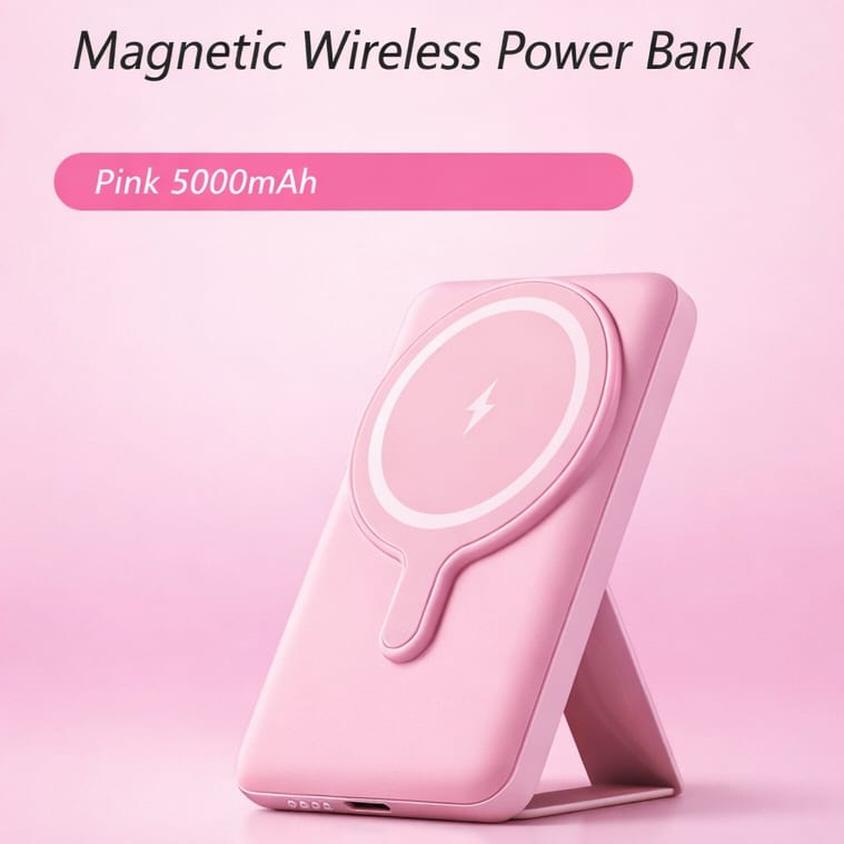 Magnetic Wireless Power Bank 5000mAh