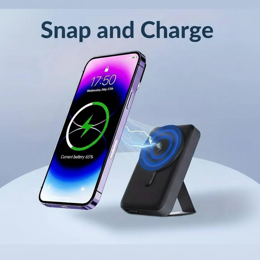 Magnetic Wireless Power Bank 5000mAh